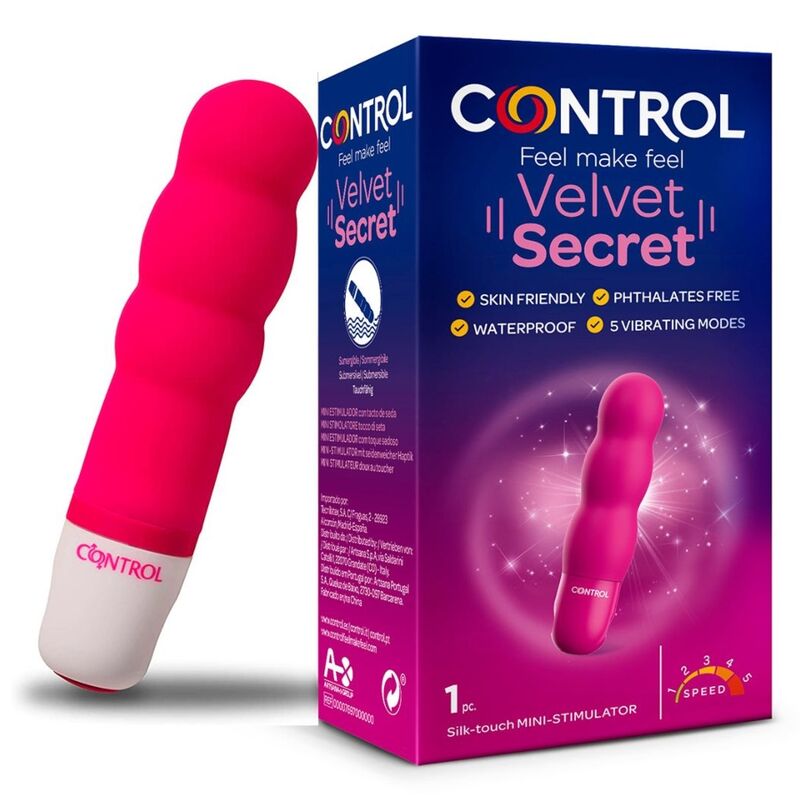 Mini vibromasseur discret Velvet Secret pour plaisirs intimes