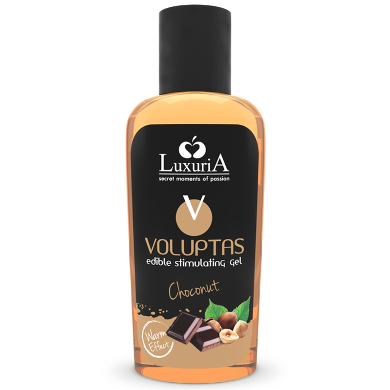 <strong>Gel intime comestible au chocolat</strong> pour massage sensuel et plaisir partagé