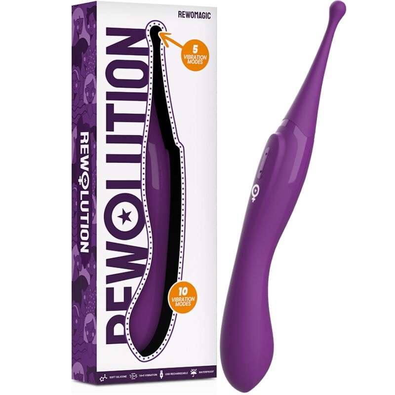 REWOMAGIC : Vibromasseur clitoridien révolutionnaire pour orgasmes intenses