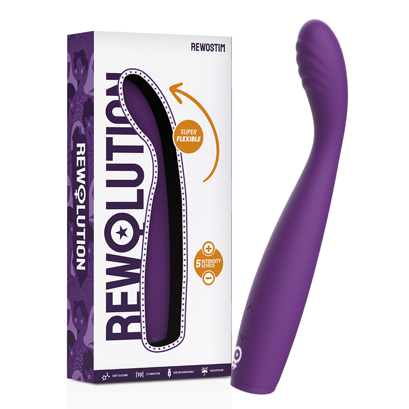 Vibromasseur puissant flexible pour un plaisir sur-mesure