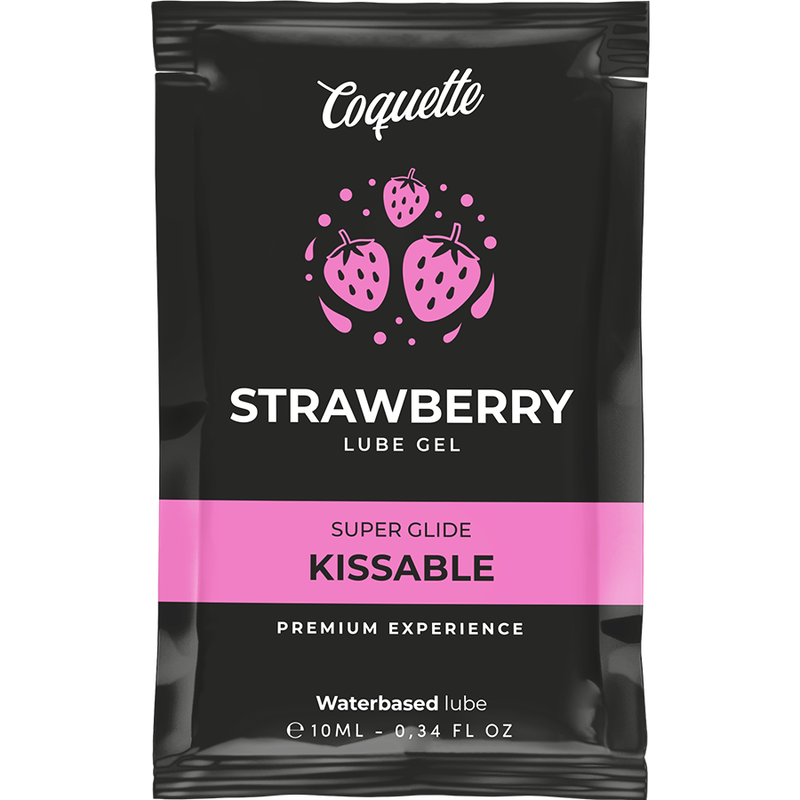 <strong>Lubrifiant fraise à base d’eau Coquette Chic Desire</strong> – Pour des instants sucrés et sensuels