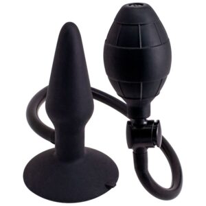 Plug anal gonflable en silicone – Plaisirs intenses sur mesure