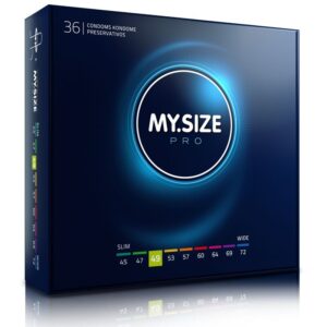 Préservatif sur mesure MY.SIZE PRO 49 mm – Ultra-sensible & vegan