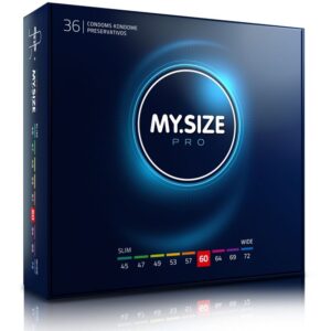 Préservatifs MY.SIZE PRO 60 mm – Ultra-sensibles et sur mesure