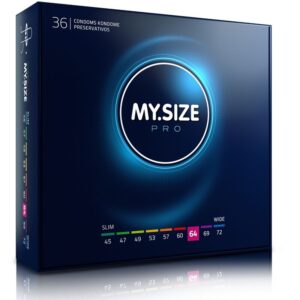 Préservatifs MY.SIZE PRO 64 mm – Ultra-sensibilité sur mesure