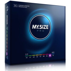 Préservatifs MY.SIZE PRO 69 mm – Ajustement parfait et ultra-sensations