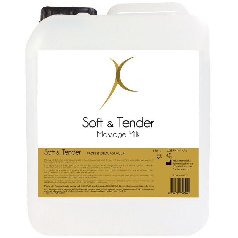 Lait de massage érotique Soft & Tender – Sensation soyeuse assurée