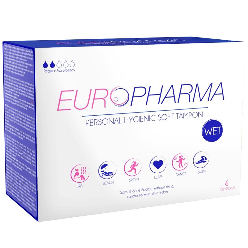 Tampons sans ficelle Europharma – Confort et discrétion intime