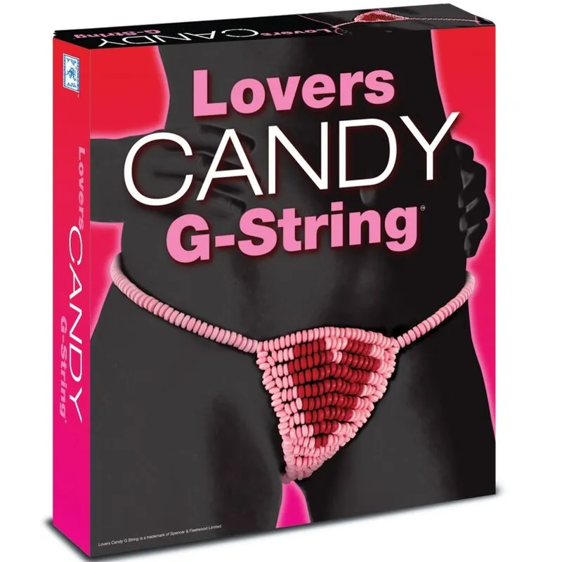 String bonbon comestible pour femme – Candy Thong Coeur