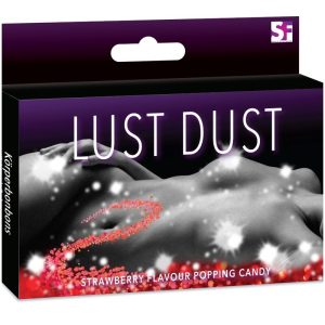 Poudre comestible Body Candy goût fraise - plaisir sensoriel à partager