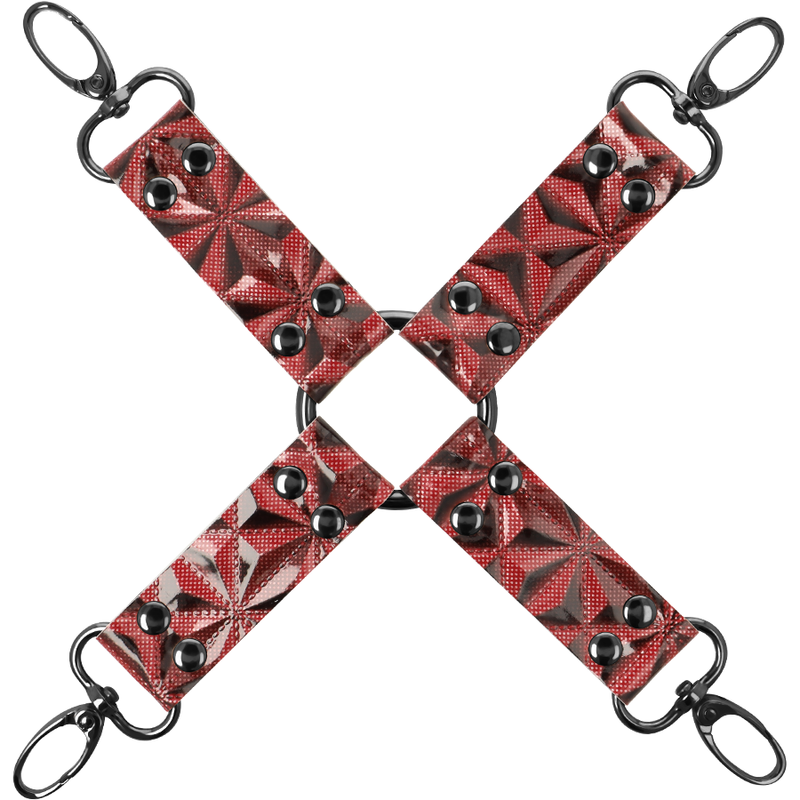 Joint à cravate en cuir vegan pour jeux de bondage BEGME