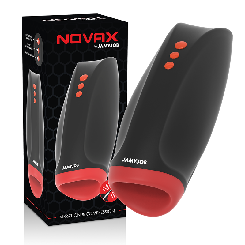 Masturbateur homme Novax — Plaisir intense et stimulation totale