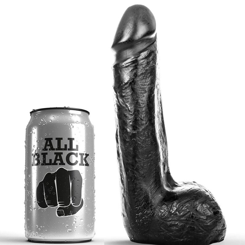 <strong>Gode noir réaliste</strong> pour une pénétration intense et puissante