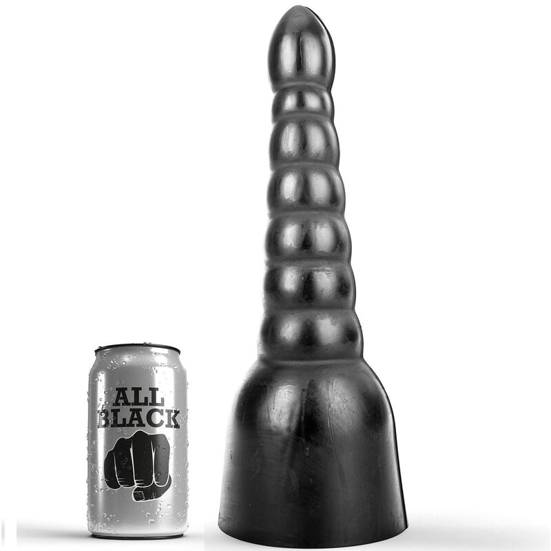 Gode All Black XL : intensité extrême pour plaisirs XXL
