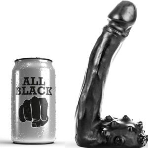 <strong>Gode All Black</strong> sculpté à sensations intenses – pour débutants et initiés