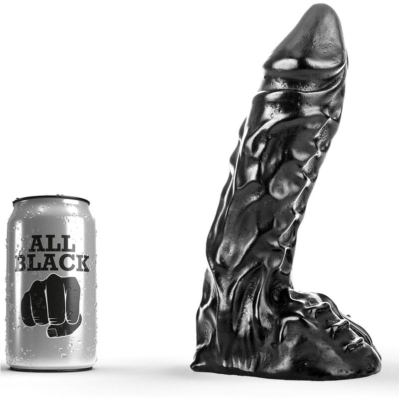 Gode réaliste All Black – Pour une intensité visuelle et sensorielle unique
