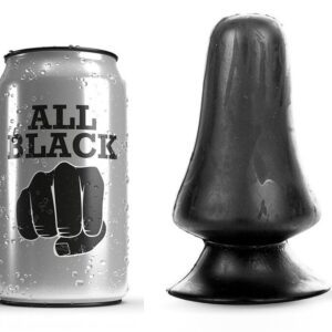 Buttplug All Black — Plaisir anal audacieux et raffiné