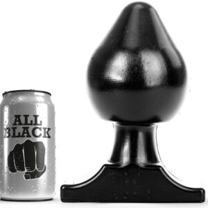 Plug anal All Black – Explore le plaisir en profondeur