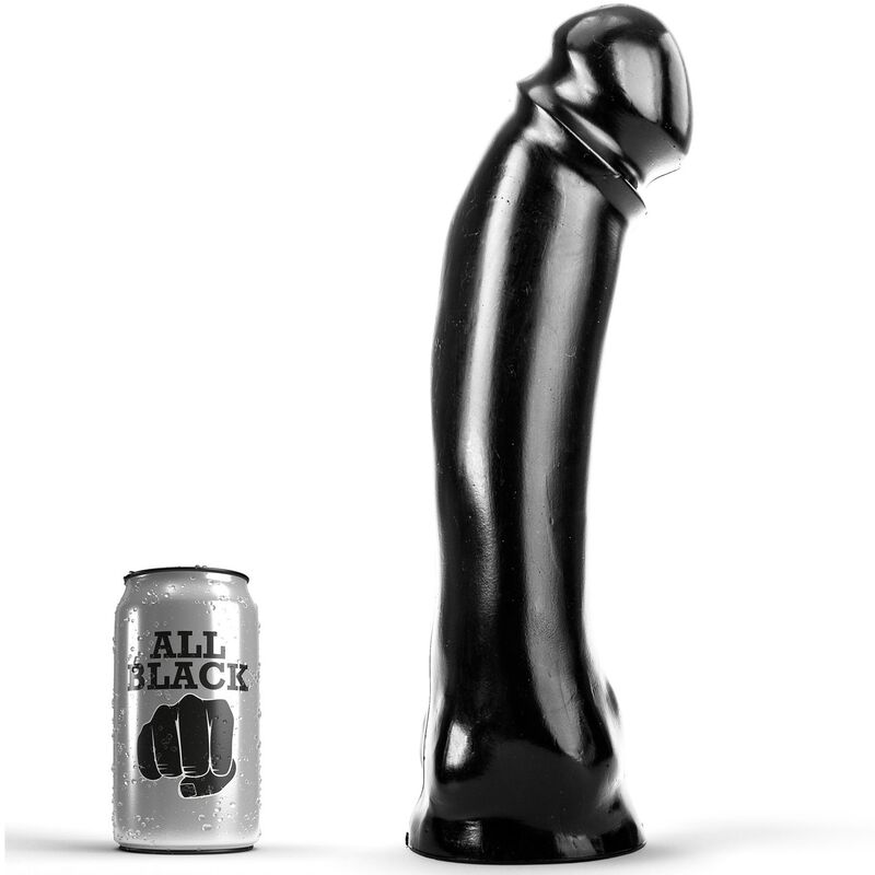 Gode All Black XXL : Sensations XXL pour vos plaisirs intimes