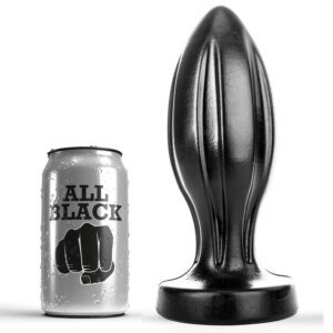 Plug anal All Black – Des courbes puissantes pour un plaisir extrême