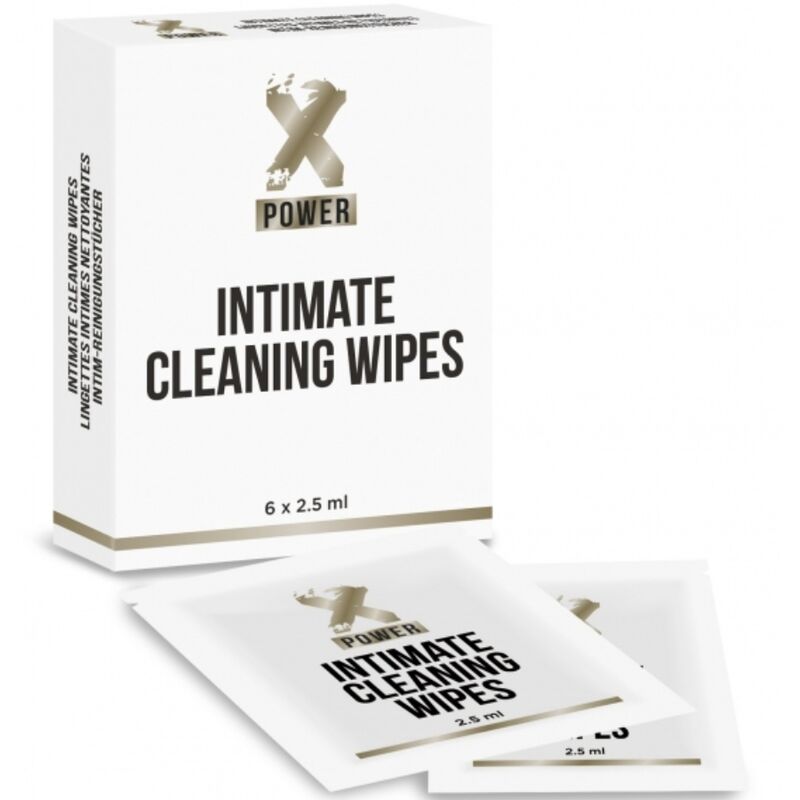 Lingettes Nettoyantes Intimes XPOWER – Hygiène discrète et fraîcheur sensuelle
