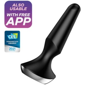 Plug-ilicious 2 : Plug anal vibrant pour une stimulation du point P intense