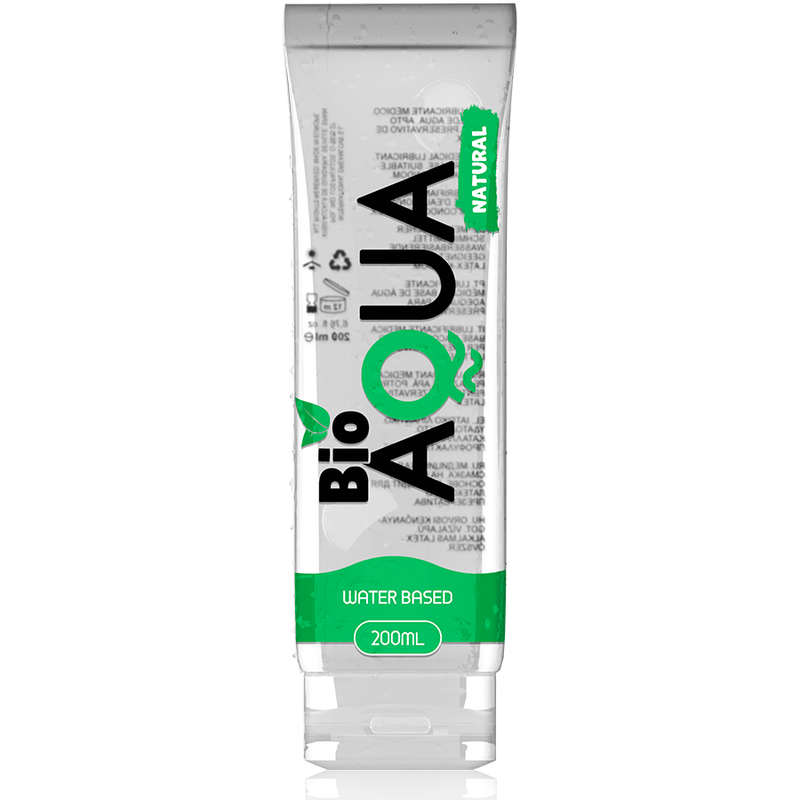 Lubrifiant intime naturel BIOAQUA à base d'eau