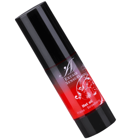 Huile de Massage Chaude Extase Sensuelle – Plaisir Intime et Frissons de Désir