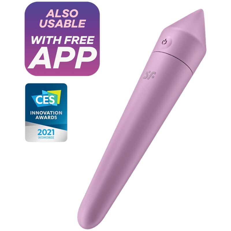 Satisfyer Ultra Power Bullet 8 : vibromasseur bullet connecté pour plaisirs intenses