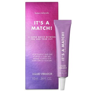 Vibromasseur liquide pour clitoris à effet chaud et picotant