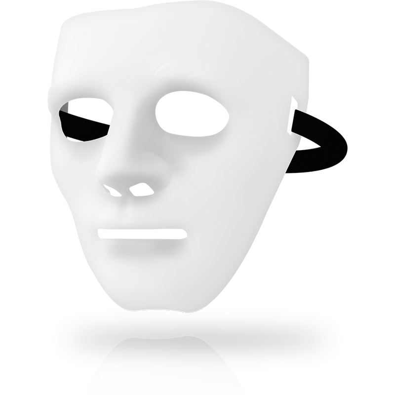 Masque blanc érotique unisexe OHMAMA – Accessoire de mystère et de plaisir