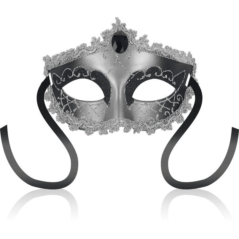 Masque Vénitien Noir OhMama : Mystère et Séduction à l’état pur