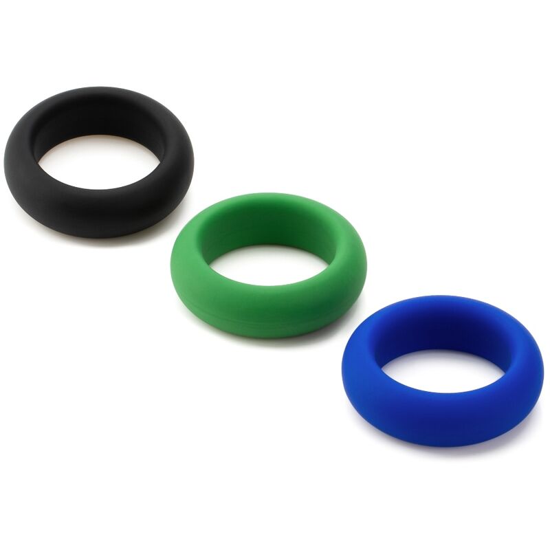 Coffret d’anneaux en silicone Je Joue — intensifie ton plaisir masculin