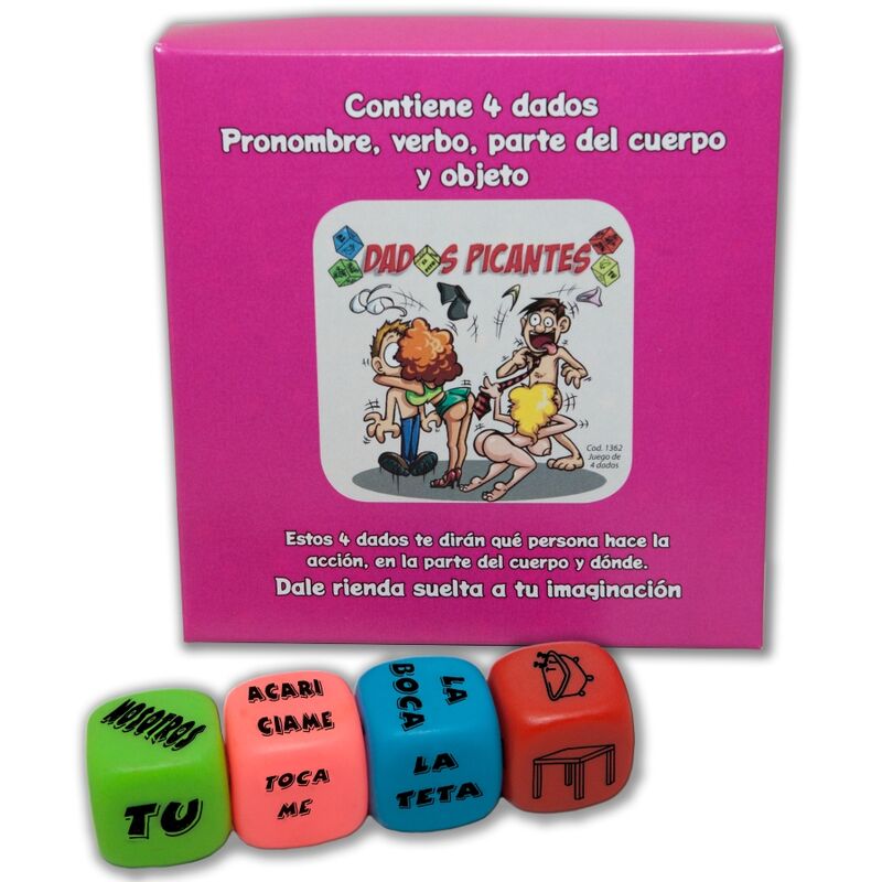 Jeu de dés érotiques pour couples et soirées coquines