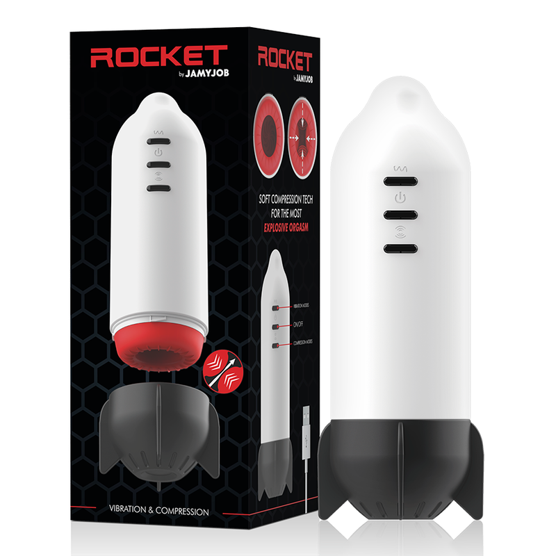 Masturbateur Rocket Jamyjob : Explosion de Plaisir et Vibrations Galactiques