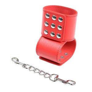 Menottes rouges Ohmama pour jeux fétichistes intimes