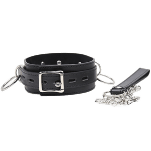 Collier avec laisse Ohmama – L'accessoire fétiche chic et sensuel