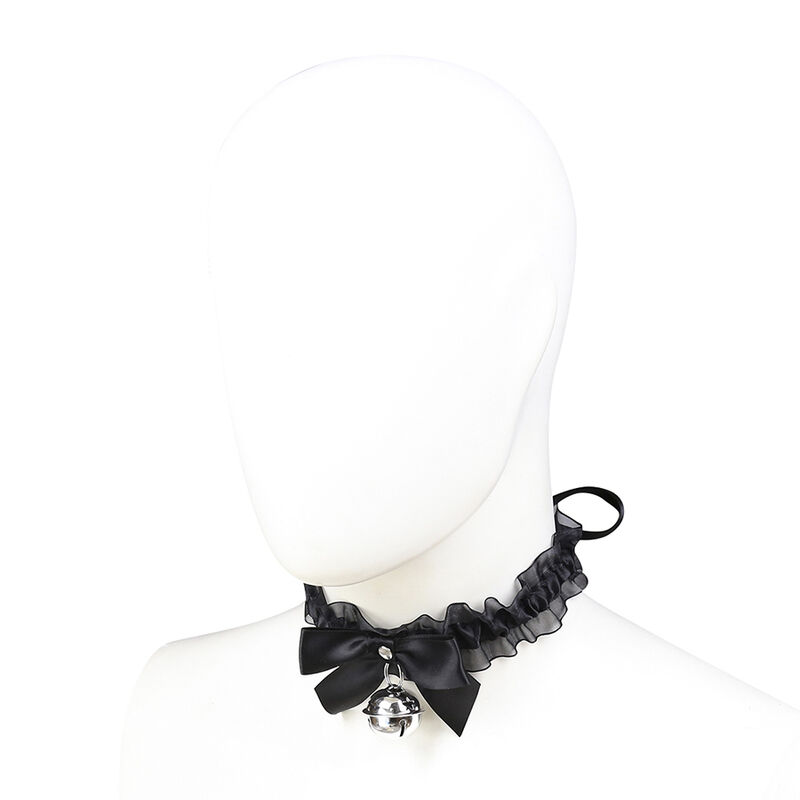 Collier fétiche avec cloche – Accessoire BDSM élégant et excitant