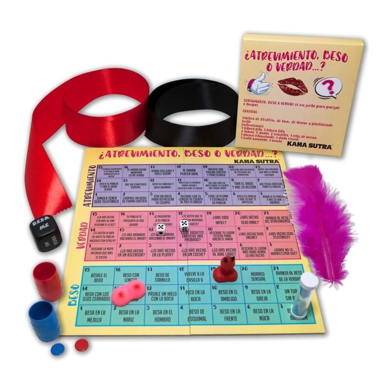 Jeu érotique Ose, Baiser ou Vérité – Pimente tes soirées