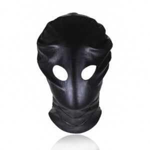 Casquette fétichiste noire Ohmama pour jeux BDSM intenses