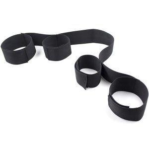 Restrictions BDSM Ohmama en nylon pour poignet et cheville
