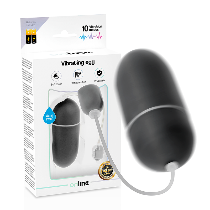 Œuf vibrant 10 modes – Vibrez où que tu sois