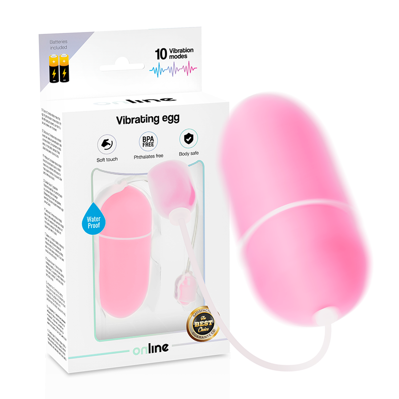 Œuf vibrant 10 modes – Plaisir discret et intense où tu veux