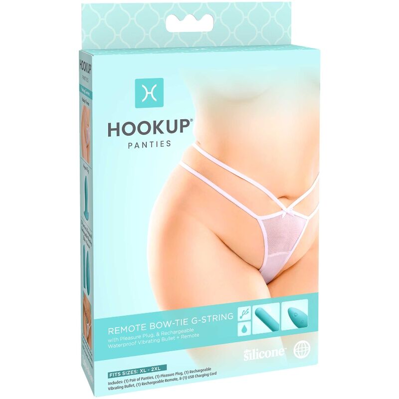 Culotte vibrante Hookup Elite — Plaisir connecté en toute élégance