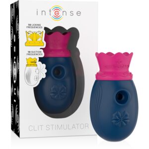Stimulateur clitoridien waterproof à léchage et aspiration