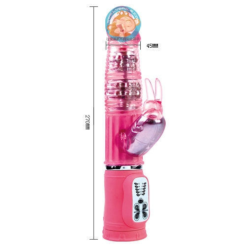 Vibromasseur Rotateur Rampant Rose : Puissance et Douceur Inoubliables