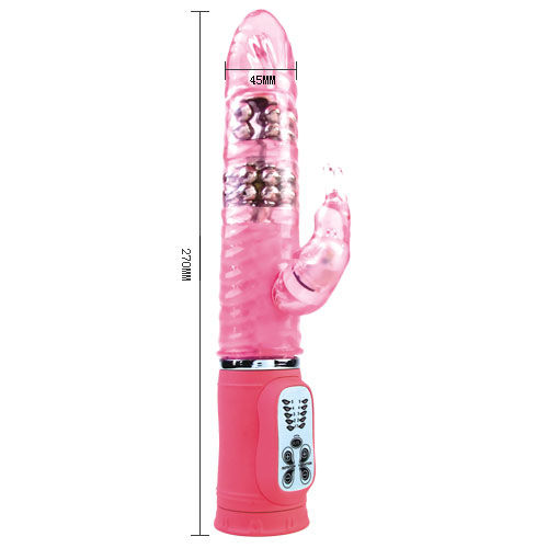 Vibromasseur rampant rose puissant – Stimulation clitoridienne exquise