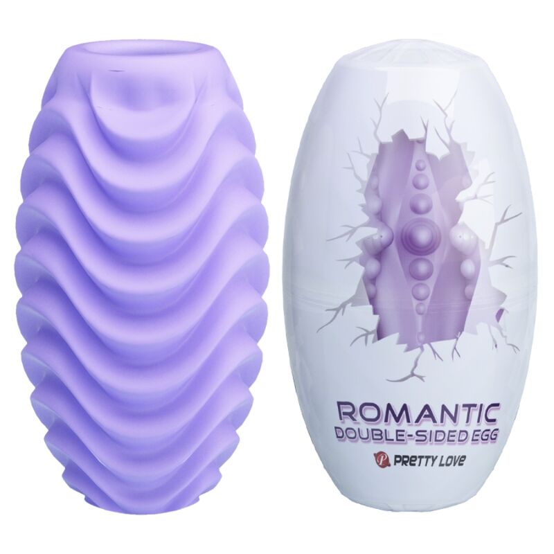 Masturbateur œuf homme réversible – Sensations intenses et variées