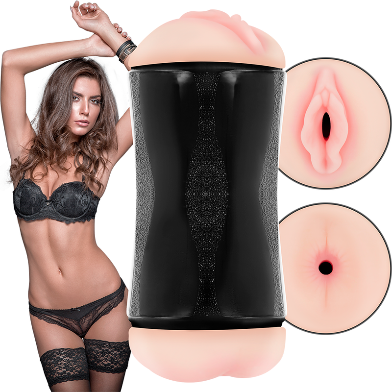Masturbateur double entrée ultra réaliste pour homme
