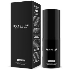 Crème stimulante Boyglide Erection pour plaisir masculin intense